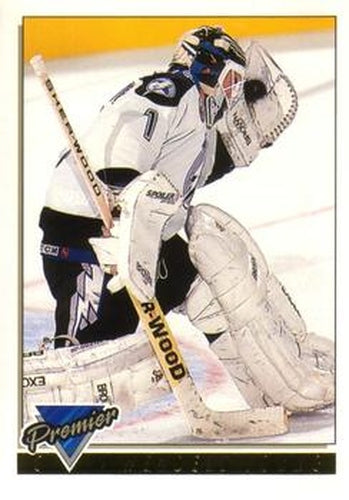 #166 Wendell Young - Tampa Bay Lightning - 1993-94 O-Pee-Chee Premier Hockey - Gold