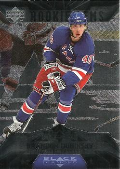#166 Brandon Dubinsky - New York Rangers - 2007-08 Upper Deck Black Diamond Hockey