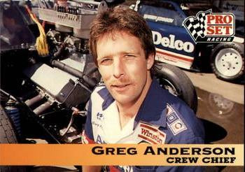 #166 Greg Anderson - 1992 Pro Set NHRA Racing