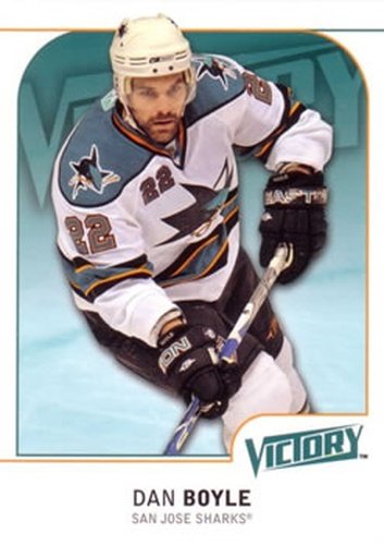 #167 Dan Boyle - San Jose Sharks - 2009-10 Upper Deck Victory Hockey