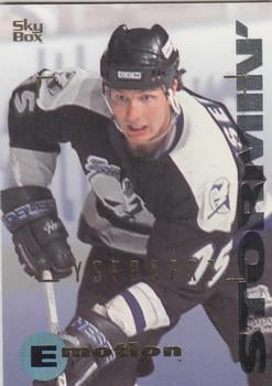 #167 Paul Ysebaert - Tampa Bay Lightning - 1995-96 SkyBox E-Motion Hockey