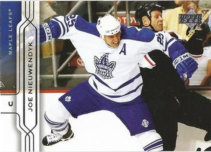 #167 Joe Nieuwendyk - Toronto Maple Leafs - 2004-05 Upper Deck Hockey