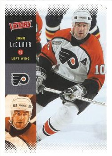 #167 John LeClair - Philadelphia Flyers - 2000-01 Upper Deck Victory Hockey