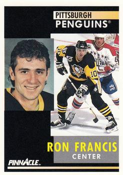 #167 Ron Francis - Pittsburgh Penguins - 1991-92 Pinnacle Hockey