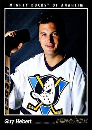 #167 Guy Hebert - Anaheim Mighty Ducks - 1993-94 Pinnacle Hockey