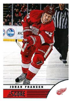 #167 Johan Franzen - Detroit Red Wings - 2013-14 Score Hockey