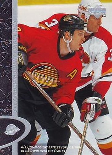 #167 Alexander Mogilny - Vancouver Canucks - 1996-97 Upper Deck Hockey