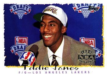 #167 Eddie Jones - Los Angeles Lakers - 1994-95 Topps Basketball