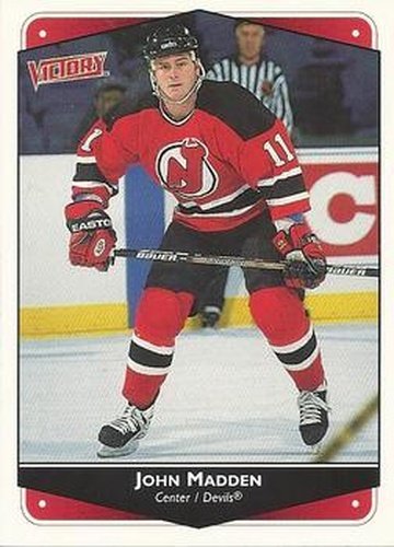 #167 John Madden - New Jersey Devils - 1999-00 Upper Deck Victory Hockey