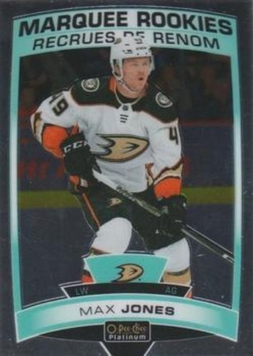 #167 Max Jones - Anaheim Ducks - 2019-20 O-Pee-Chee Platinum Hockey