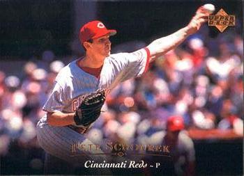 #167 Pete Schourek - Cincinnati Reds - 1995 Upper Deck Baseball