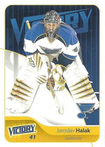 #167 Jaroslav Halak - St. Louis Blues - 2011-12 Upper Deck Victory Hockey