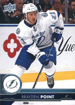 #167 Brayden Point - Tampa Bay Lightning - 2017-18 Upper Deck Hockey