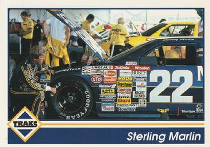 #167 Sterling Marlin - Junior Johnson & Associates - 1992 Traks Racing