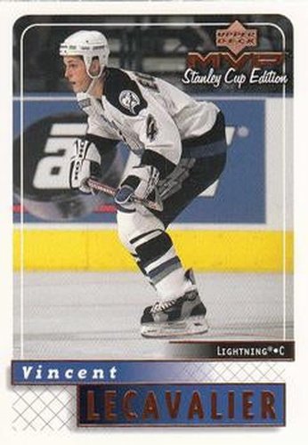 #167 Vincent Lecavalier - Tampa Bay Lightning - 1999-00 Upper Deck MVP Stanley Cup Edition Hockey