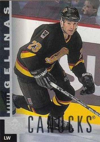 #167 Martin Gelinas - Vancouver Canucks - 1997-98 Upper Deck Hockey