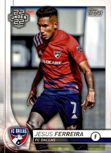 #167 Jesus Ferreira - FC Dallas - 2020 Topps MLS Soccer
