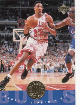 #167 Scottie Pippen - Chicago Bulls - 1995-96 Upper Deck Basketball