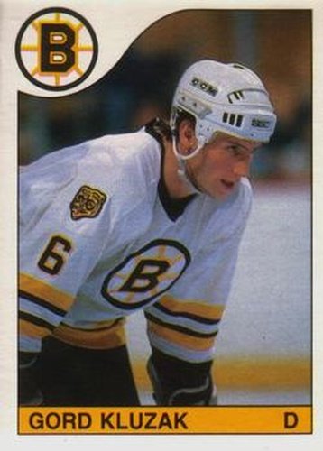 #167 Gord Kluzak - Boston Bruins - 1985-86 O-Pee-Chee Hockey