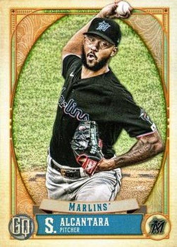 #168 Sandy Alcantara - Miami Marlins - 2021 Topps Gypsy Queen Baseball