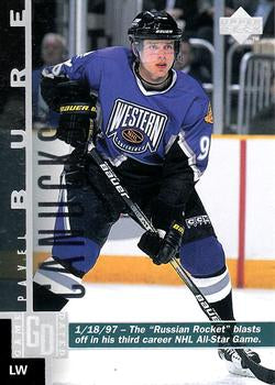 #168 Pavel Bure - Vancouver Canucks - 1997-98 Upper Deck Hockey