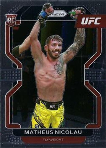 #168 Matheus Nicolau - 2022 Panini Prizm UFC MMA