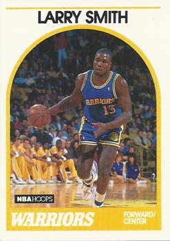 #168 Larry Smith - Golden State Warriors - 1989-90 Hoops Basketball