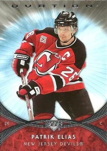 #168 Patrik Elias - Patrik Elias - 2007-08 Upper Deck Ovation Hockey