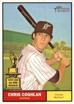 #168 Chris Coghlan - Florida Marlins - 2010 Topps Heritage Baseball