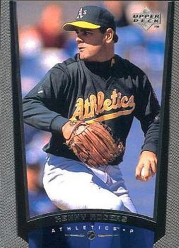 #168 Kenny Rogers - Oakland Athletics - 1999 Upper Deck Baseball