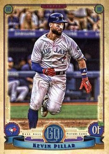#168 Kevin Pillar - Toronto Blue Jays - 2019 Topps Gypsy Queen Baseball