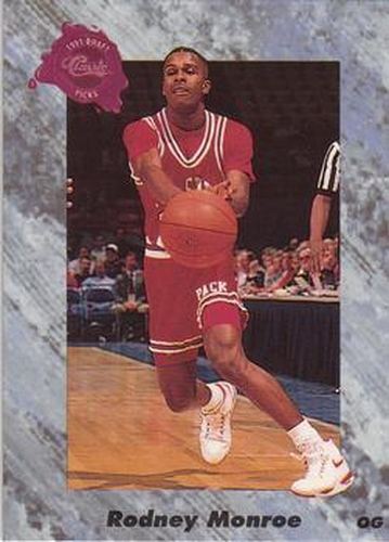 #168 Rodney Monroe - Atlanta Hawks - 1991 Classic Four Sport