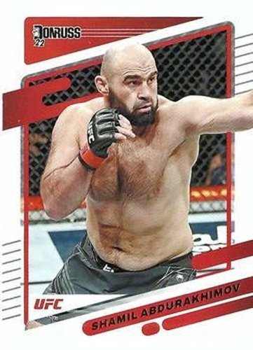 #168 Shamil Abdurakhimov - 2022 Donruss UFC MMA