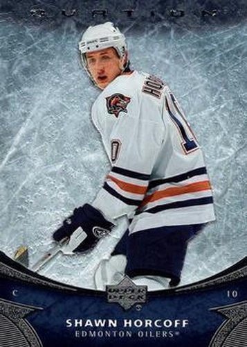 #168 Shawn Horcoff - Edmonton Oilers - 2006-07 Upper Deck Ovation Hockey