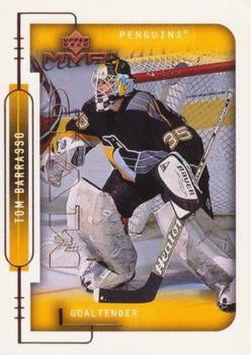 #168 Tom Barrasso - Pittsburgh Penguins - 1999-00 Upper Deck MVP Hockey