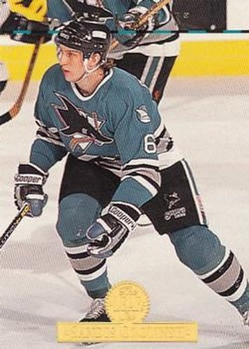 #169 Sandis Ozolinsh - San Jose Sharks - 1994-95 Leaf Hockey