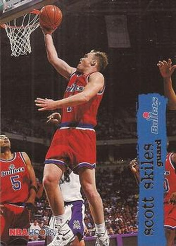 #169 Scott Skiles - Washington Bullets - 1995-96 Hoops Basketball