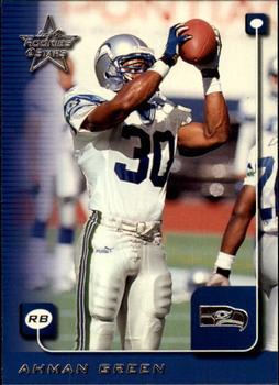 #169 Ahman Green - Seattle Seahawks - 1999 Leaf Rookies & Stars Football