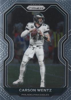 #169 Carson Wentz - Philadelphia Eagles - 2020 Panini Prizm Football