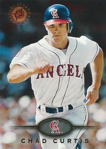 #169 Chad Curtis - California Angels - 1995 Stadium Club Baseball