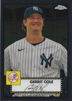 #169 Gerrit Cole - New York Yankees - 2021 Topps Chrome Platinum Anniversary Baseball