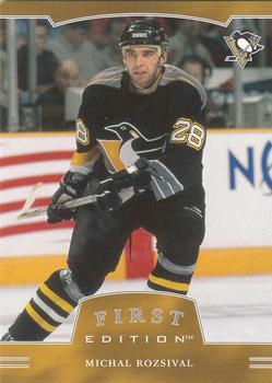 #169 Michal Rozsival - Pittsburgh Penguins - 2002-03 Be a Player First Edition Hockey
