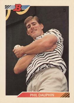 #169 Phil Dauphin - Chicago Cubs - 1992 Bowman Baseball