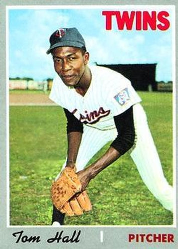 #169 Tom Hall - Minnesota Twins - 1970 Topps Baseball