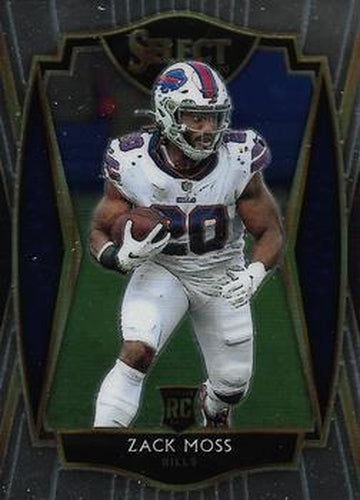 #169 Zack Moss - Buffalo Bills - 2020 Panini Select Football