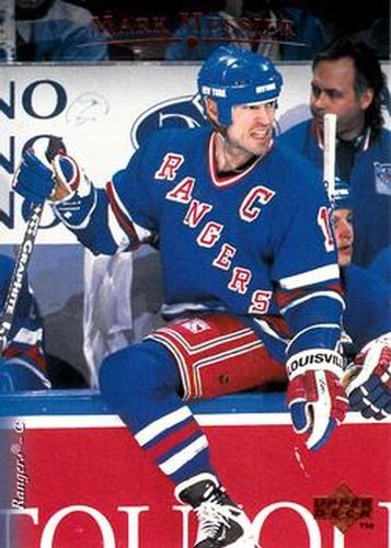 #169 Mark Messier - New York Rangers - 1995-96 Upper Deck Hockey