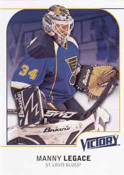 #169 Manny Legace - St. Louis Blues - 2009-10 Upper Deck Victory Hockey