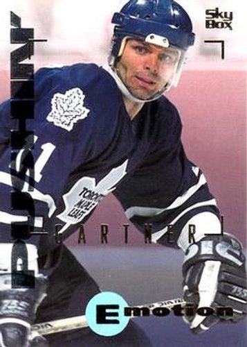 #169 Mike Gartner - Toronto Maple Leafs - 1995-96 SkyBox E-Motion Hockey
