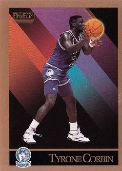 #169 Tyrone Corbin - Minnesota Timberwolves - 1990-91 SkyBox Basketball