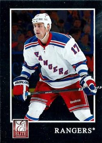 #169 Brandon Dubinsky - New York Rangers - 2011-12 Panini Elite Hockey